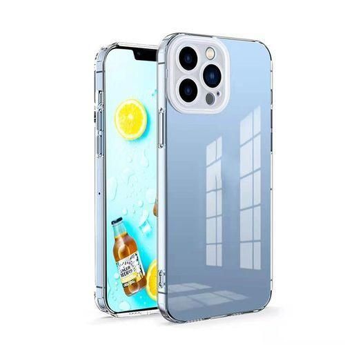 Candy Color TPU Phone Case For IPhone 12 Pro(Transparent)