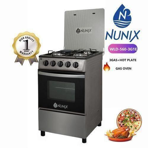 Nunix New model 5055 31 standing cooker with gas oven