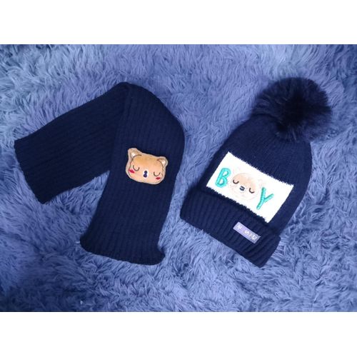 kids marvin and scarf