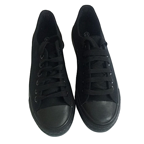 Generic Black Generic Canvas Rubber Shoes @ Best Price Online | Jumia Kenya