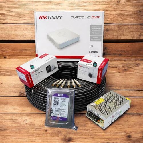 2 1080P Full HD 2MP Reliable Security Solution 24 Hour Monitoring CCTV Cameras Complete System Kit