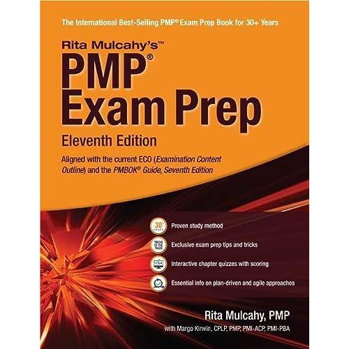 PMP Exam Prep Eleventh Edition Book By Rita Mulcahy and Margo Kirwin