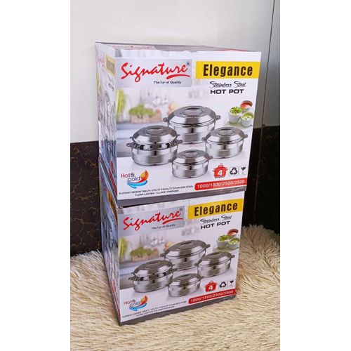 elegance hot pots 4pcs
