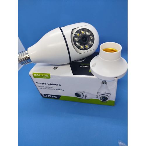 360° PTZ Smart Bulb Camera V380 Pro WiFi Night Vision Hidden CCTV Camera