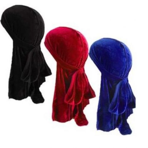 Fashion Velvet Durag Best Fashion Velvety 3pcs