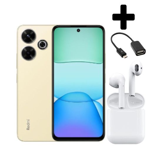 REDMI 13 6.79 INCH 8GB RAM + 256 GB ROM BATTERY 5030 MAH DUAL SIM GOLD+GIFTS