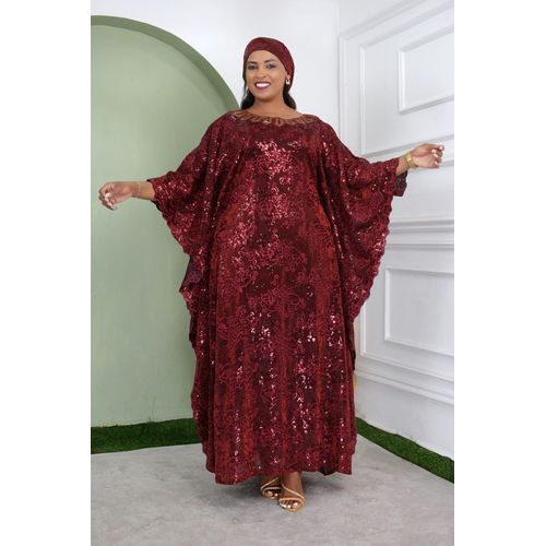 LACE KAFTAN WITH adjustable waist