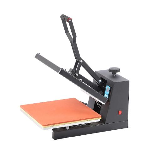38*38 Flat Manual Heat Press Machine for T-Shirts Clothing Custom Digital Flatbed Transfer Flex for Personalized Iron Ons