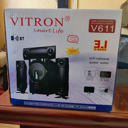 V611 Complete Home Theater System Multimedia Speaker System with remote control