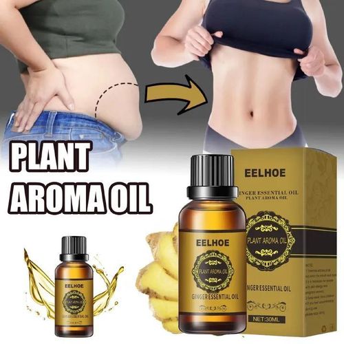 Ginger Slimming Essential Oil firming and tightening the abdomen reducing the belly shaping the thighs and hands of excess fat natural plant extracts massage use