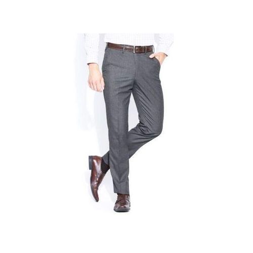 A Pair Of Men's Formal Trousers - Grey