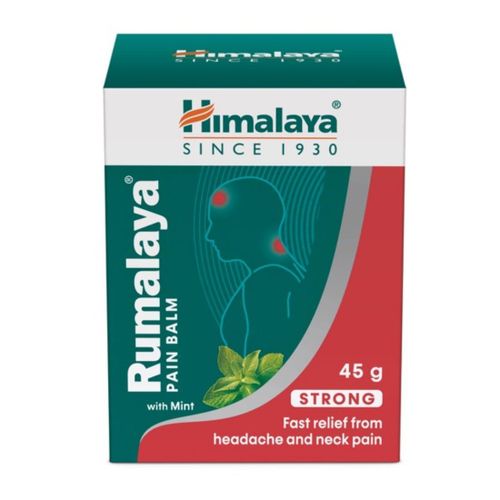 Rumalaya Pain Balm, Fast Relief From Headache And Neck Pain Ayurvedic , 45G