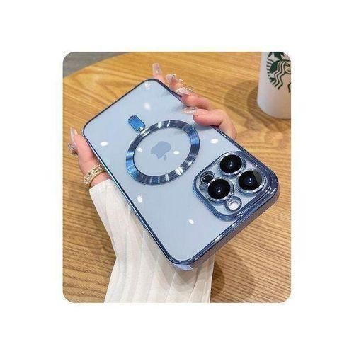 Magsafe2 Transparent Magsafee Wireless Charging Case For IPhone 11 Pro Max Clear Plating Silicone Covergreen