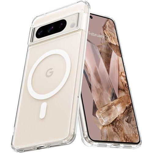 8 Pro Clear Transparent Anti-Yellow Military Protection Shockproof Casecover