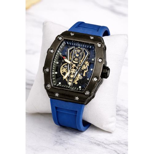 Luminous Luxury Square Sports Watch