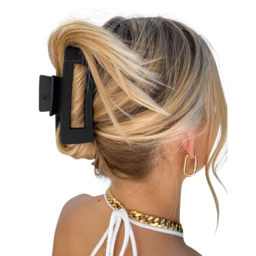 Black Hair Claw Clip