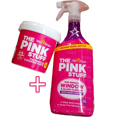 Stardrops Miracle Cleanining Paste Miracle Glass Cleaner cf