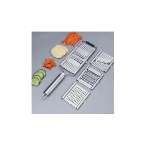 Multi-Function Stainless Steel Vegetable Slicer 4 in 1 Kitchen Cutter Grater