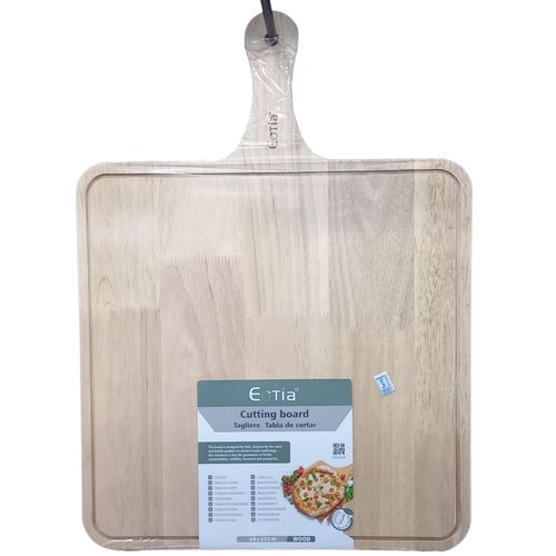 4835cm WOODEN PIZZA BOARD PADDLE Scalloped Cutting Chopping Presenting Tagliere Tabla de Cortar