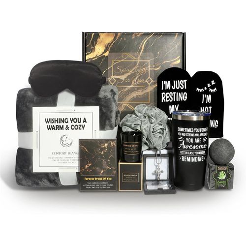 Birthday Gifts for Men,Man Gifts Basket Ideas Set for Him,Men's Birthday Gift Box Presents for Dad, Husband, Brother, Son, Boyfriend, Friend, Male, Coworker Retirement Gifts Christmas Gift Box for Men