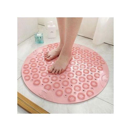 Shower Bathtub Mat Anti Slip Rubber-1PC Pink