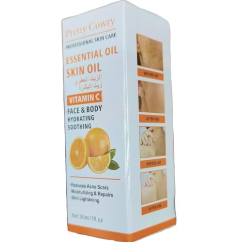 Essential Oil With Vitamin c For Face Body Reduces Acne Scars Moisturize Repairs Skin Lightening bc