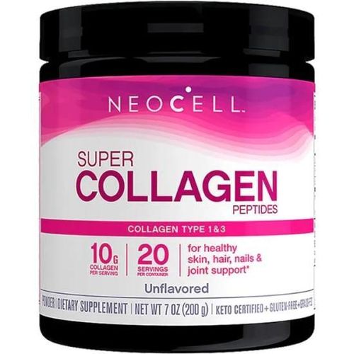 Super Collagen Peptides Unflavored Powder 200g For Healthy Hair Skin Nails And Joint Support