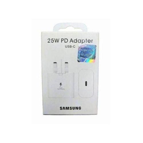 25Watts Super Fast Charger, Adapter With Type C Output For Galaxy A06,A06S,A16, A26,A36,A56, A05, A05s, A14, A15, A23, A24, A25, A33, A34, A35, A53, A54, A55, A74 And All S Series