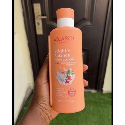 Rich Bright balance Body Lotion with niacinamide alpha arbutinTXA 500ml