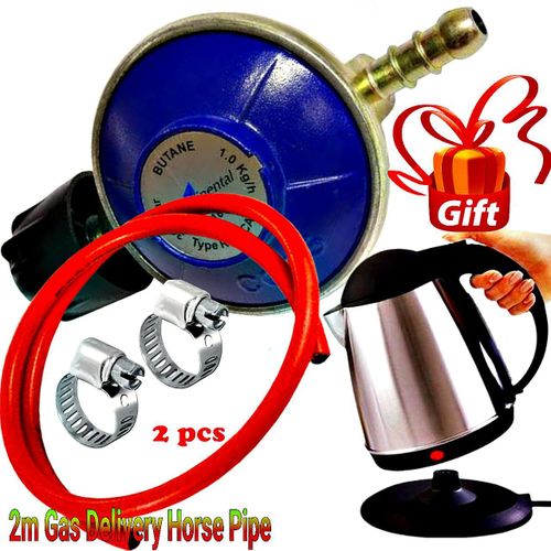 6 KG Gas Regulator // Delivery Pipe // Pipe Clippers // Kettle Heater