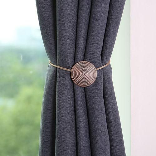 E003 Metal Curtain Magnetic Buckle Strap