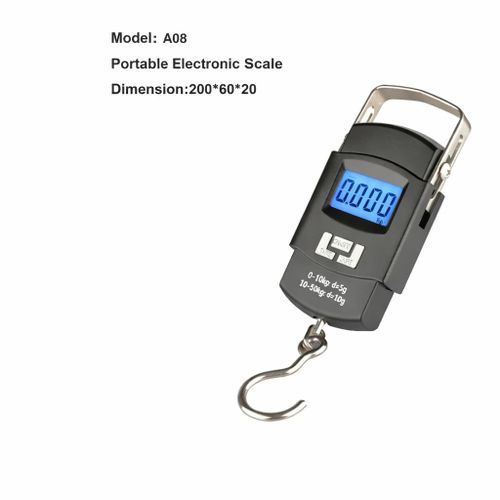 Portable Digital Weight Scale 50KG Hanging Scale For Bags And Cargo