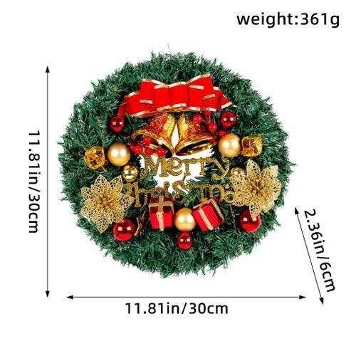 Merry Christmas Wreath Christmas Decor with lights