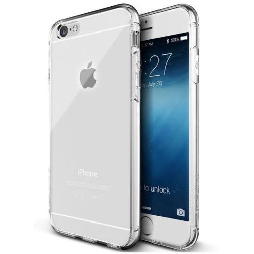 Ultra-Slim Premium Transparent Clear Case Cover for iPhone 6 Max – Transparent Anti-Yellowing Shockproof TPU