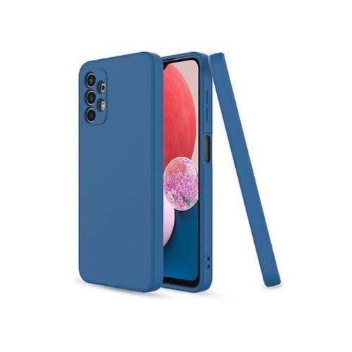 Soft Silicone Back Cover for Samsung Galaxy A23 - Blue, anti-fingerprint, anti-scratch, durable silicone case