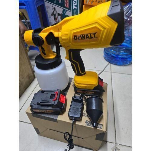 Dewalt Powerful 48v cordless spray gun 1000ml tank 2 batteries