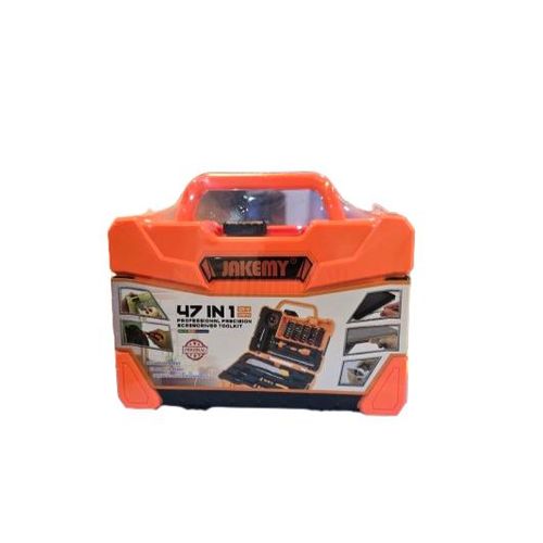 47-in-1 Professional Precision Screwdriver Electronics Repair Toolkit - Orange