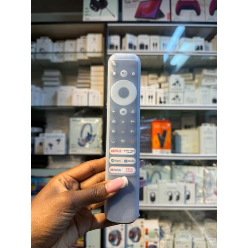 TCL Android Tv Remote Control And Remote Control Cover Dust-Proof Anti-Drop Silicone Transparent Thickened Protective Case Cover