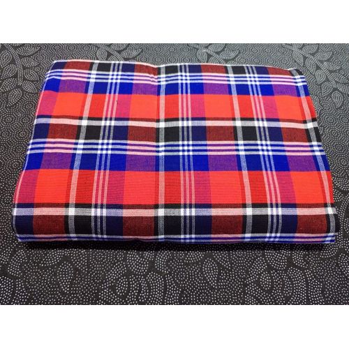 46 Maasai shuka fleece blanket
