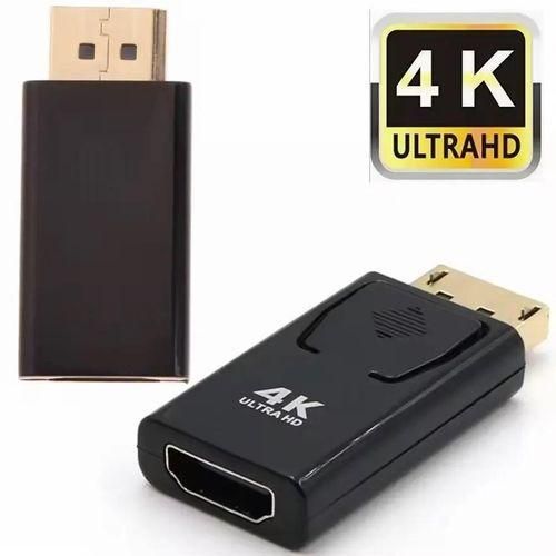 4K Ultra HD Gold Plated Standard Display Port DP Male to HDMI Video Audio Connector plug DP to HDMI Female Converter Adapter