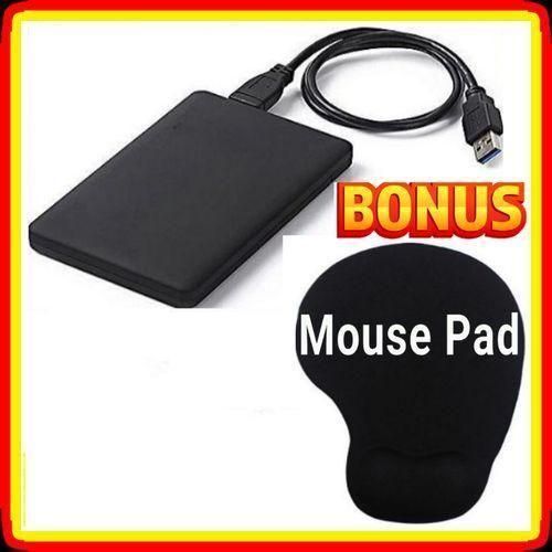 Original BEST External Disk Drive For Toshiba, HP & Dell Laptop + Mouse Pad For Wired & Wireless Mouse