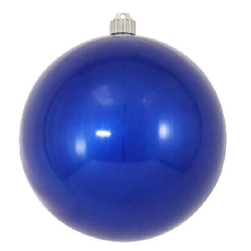 20cm Shiny Plastic Ball Lake Blue