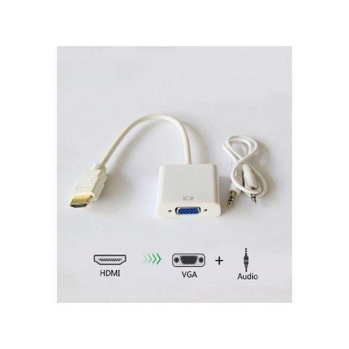 HDMI To VGA Adapter CableWith Free Audio Cable