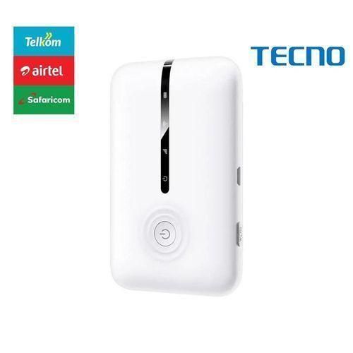 Tecno TR109C 4G LTE MiFi â€“ 150Mbps Portable Wireless Hotspot (Supports 8 Users), Can use with any network Line (Safaricom, Airtel, Telcom)