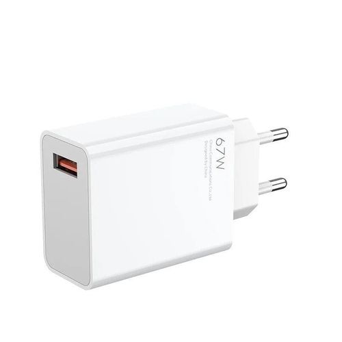 Original 67W EU Charger for Xiaomi Redmi Note 13 12 Pro Mi 11 12 Ultra Type-C Quick Charge Adapter with 6A USB-C Data Cable