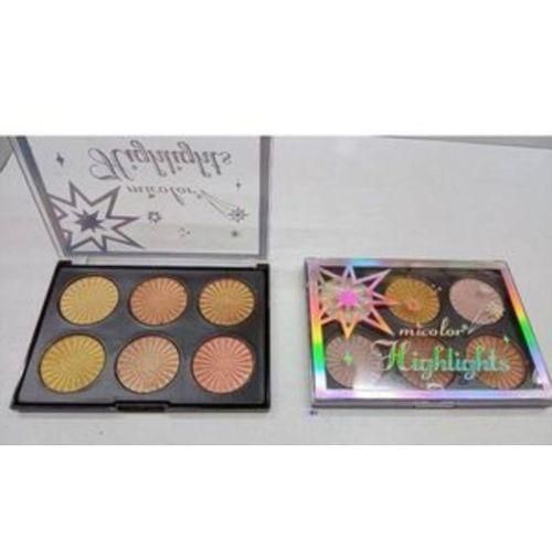 Micolor 6 1n 1 Highlighters Palette