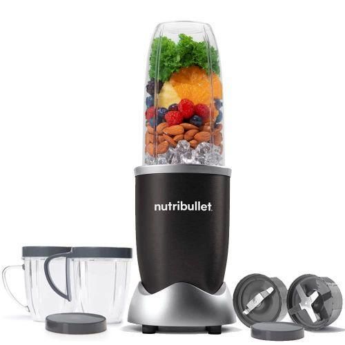 900 watts Magic Nutribullet PRO 900 series , 9 Pcs Set, Mixer/Grinder/Smoothie Maker, The Original Nutribullet, Food Processor, Best Blender, 3 Unbreakable Jars, 2 Blade Set - Wet & Dry