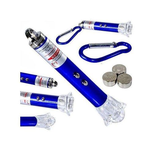 Blue Laser Pointer Torch & Key Holder