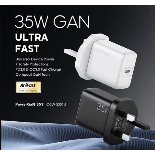 C To C 35W Super Fast Charger Kit Powergan 351