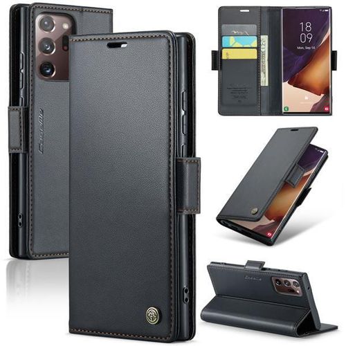 Samsung Galaxy Note 20 Ultra Retro PU Leather Wallet Case with RFID Blocking Card Holder
